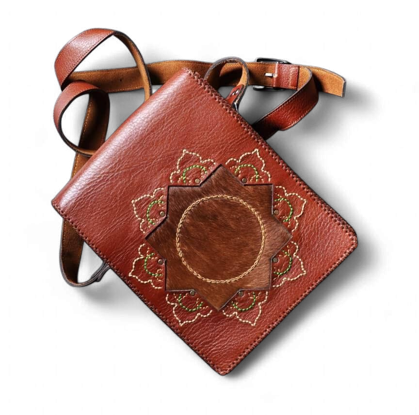 leather bag persian crafts