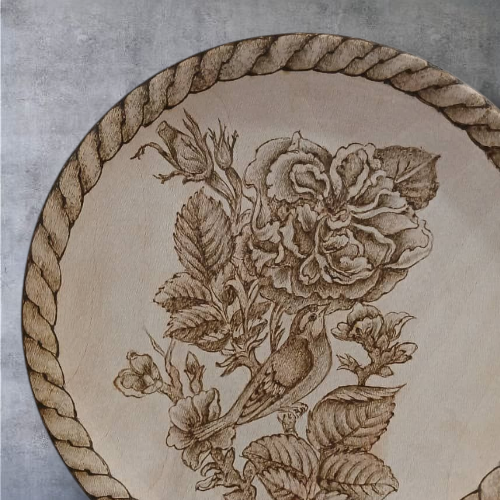 persian crafts Handcrafted Pyrography