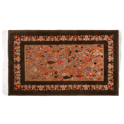 silk rug and carpet persian crafts