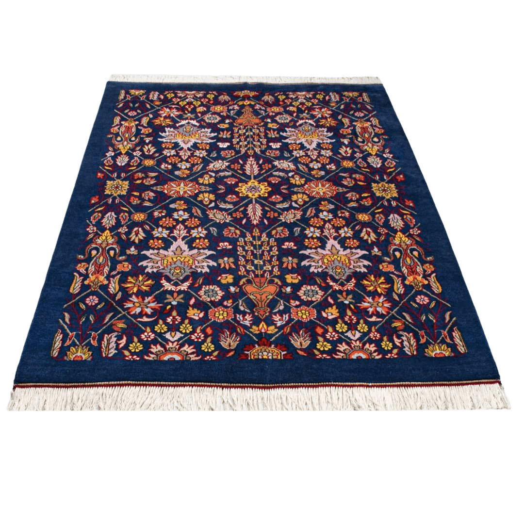 silk rug and carpet persian crafts