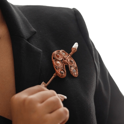 Palette Brooch Persian crafts