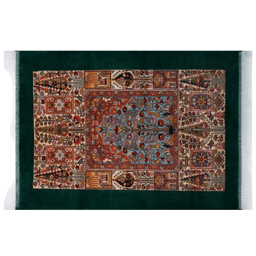 silk rug and carpet persian crafts