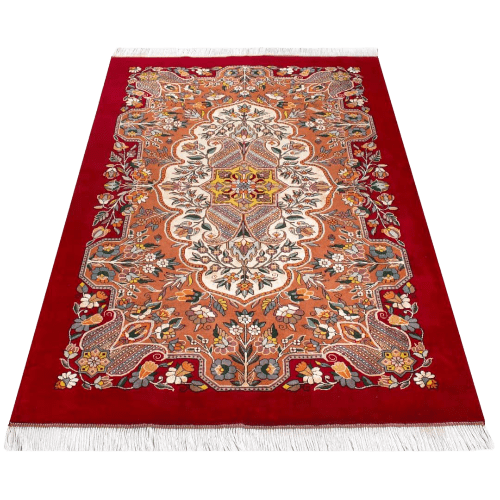 silk rug and carpet persian crafts
