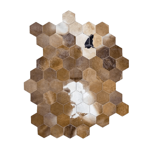 buffalo leather rug Persian crafts