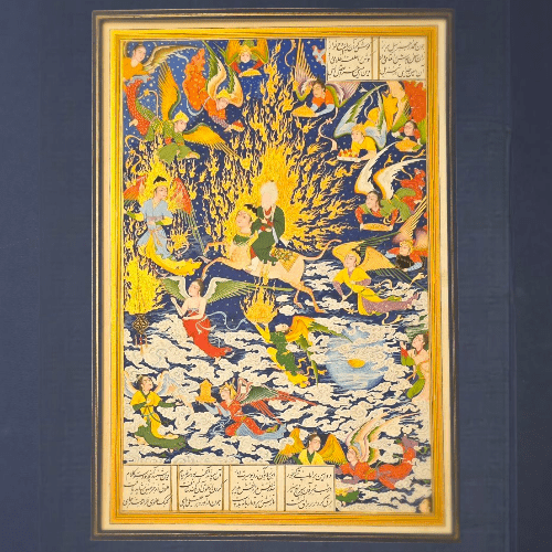 Miniature painting persian crafts