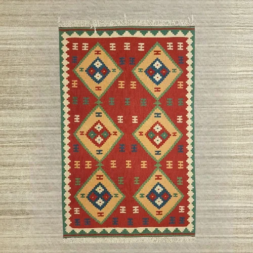 Qashqai Double-Sided Kilim persian crafts