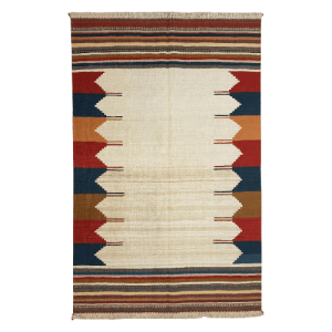 Modern Qashqai Reversible Rug persian crafts