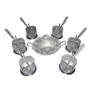Handcrafted Silver Tea Set persian crafts