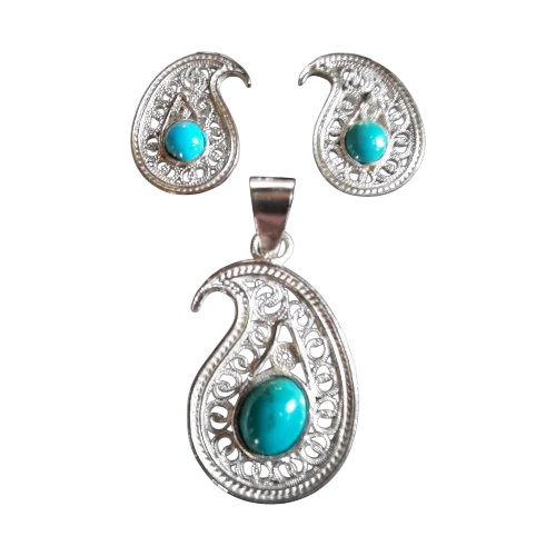 Termeh Pendant Set Persian crafts