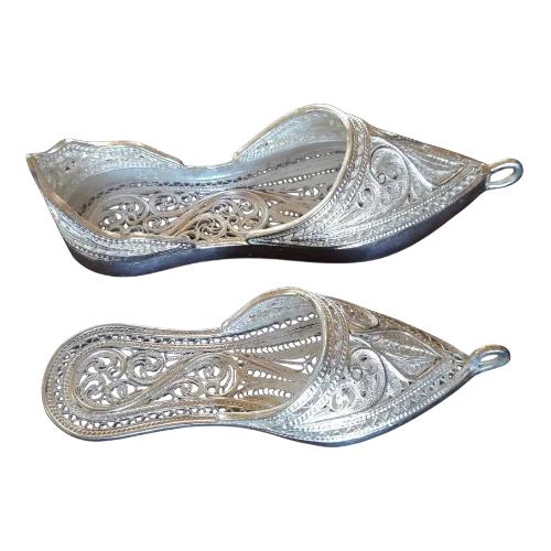 Handmade Silver Filigree Charoq