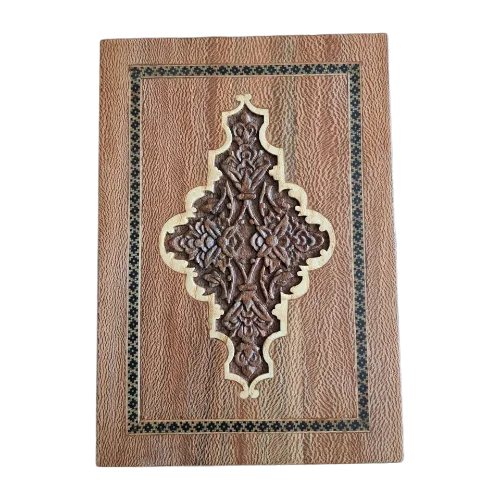 Antique Handcrafted Backgammon and Chess Board