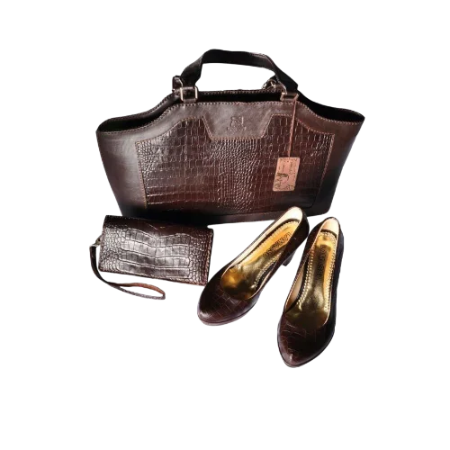 Handmade cowhide leather women’s set